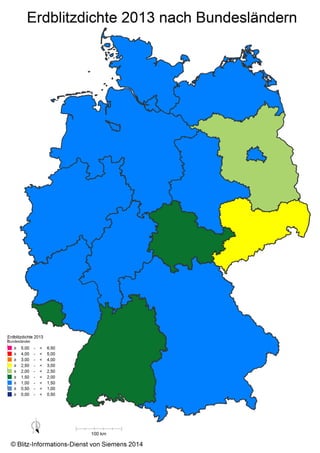 Der Blitz-Atlas für Deutschland