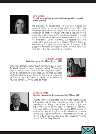 Programa completo do LiburuTekia de Bilbao (13 e 14 de novembro)