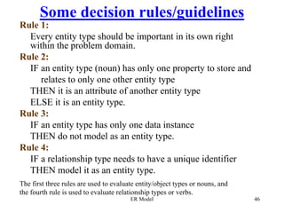 Mapping from ER Model to Relational Model | PDF