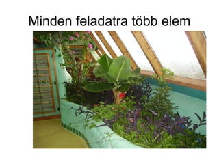Minden feladatra több elem
 