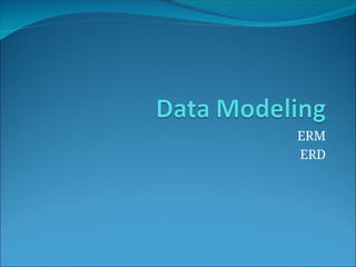 Comprehensive Guide to Entity-Relationship Diagrams (ERD) and Entity ...