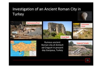 ZƵŝŶŽƵƐ ĂŶĐŝĞŶƚ
ZŽŵĂŶ ĐŝƚǇ ŽĨ ŶƚŝŽĐŚ
ĂĚ ƌĂŐƵŵ ŝŶ ƉƌĞƐĞŶƚ
ĚĂǇ 'ĂǌŝƉĂƐĂ͕ dƵƌŬĞǇ
ϭϭ
/ŵƉĞƌŝĂů dĞŵƉůĞ
ŽůŽŶŶĂĚĞĚ
^ƚƌĞĞƚ
'ƌĞĂƚ ĂƚŚ
'ǇŵŶĂƐŝƵŵͬWŽŽů
/ŶǀĞƐƚŝŐĂƚŝŽŶ ŽĨ ĂŶ ŶĐŝĞŶƚ ZŽŵĂŶ ŝƚǇ ŝŶ
dƵƌŬĞǇ
 