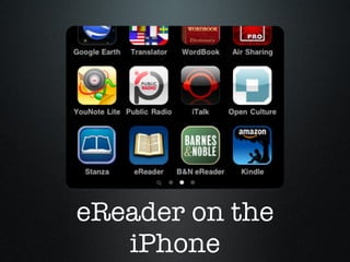 eReader on the iPhone 