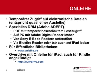 E-Reader in bibliotheken Slide 16