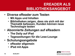 E-Reader in bibliotheken Slide 18