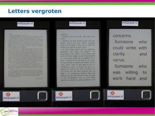 Letters vergroten 