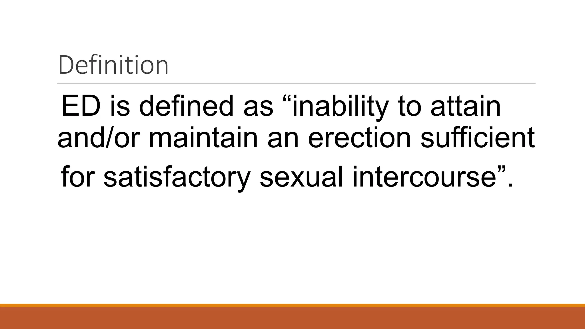 Erectile dysfunction etiology presentation and diagnosis.pptx