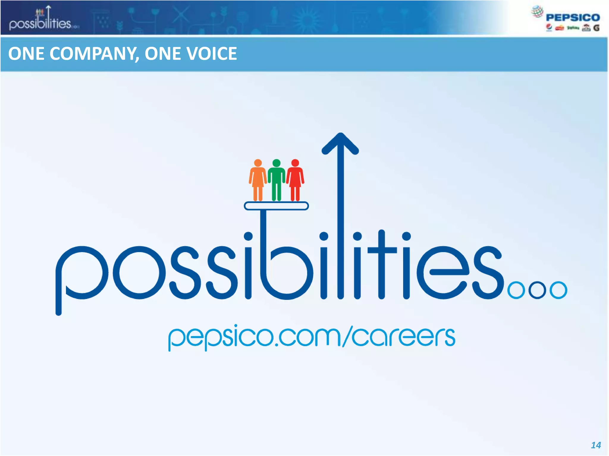 ONE COMPANY, ONE VOICE