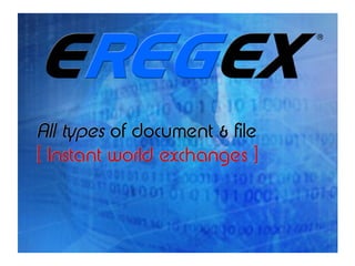 Eregex Eng
