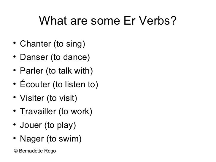 er-ending-verbs-present-tense