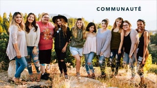 C O M M U N A U T É
 