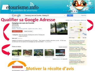Qualifier sa Google Adresse Motiver la récolte d’avis 