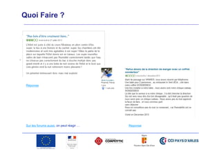 Quoi Faire ?

Réponse

Sur les forums aussi, on peut réagir …

Reponse

 