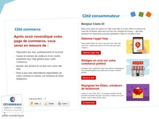 Côté commerce
Côté consommateur
 