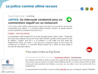 La justice comme ultime recours
 