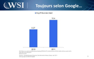 Toujours selon Google…




                         8
 