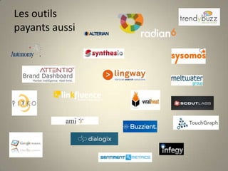 Les outils payants aussi