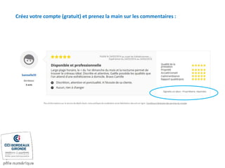 Créez votre compte (gratuit) et prenez la main sur les commentaires :
 