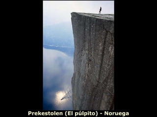 Prekestolen (El púlpito) - Noruega 