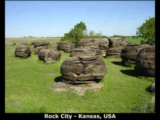 Rock City - Kansas, USA 