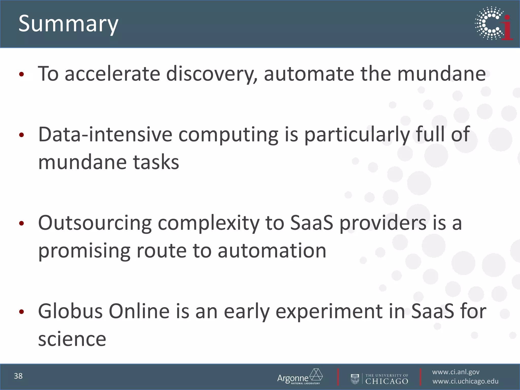 Almost always faster than other methods0.001  0.01     0.1        1        10       100   1000Megabyte/fileArgonne  NERSC