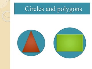 Circles and polygons 
 
