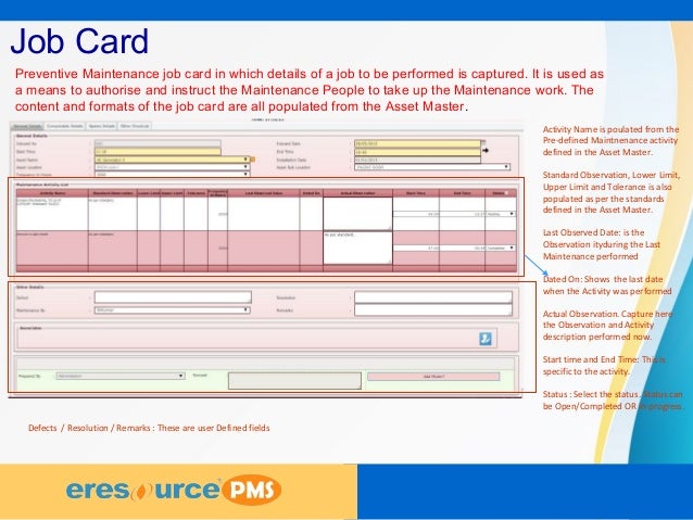 maintenance job card sample maintenance job card sample