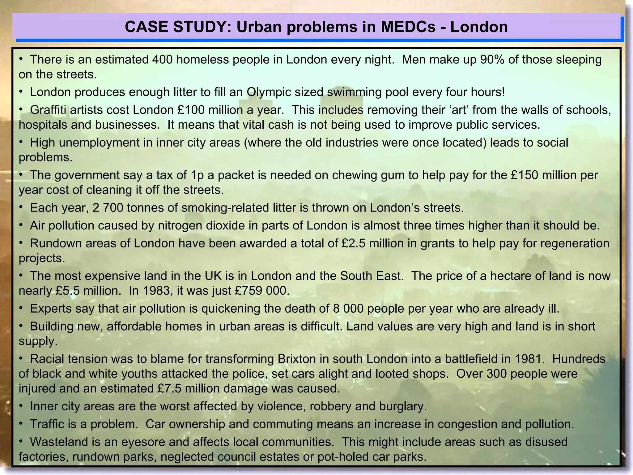 Revision Pack GCSE Geography