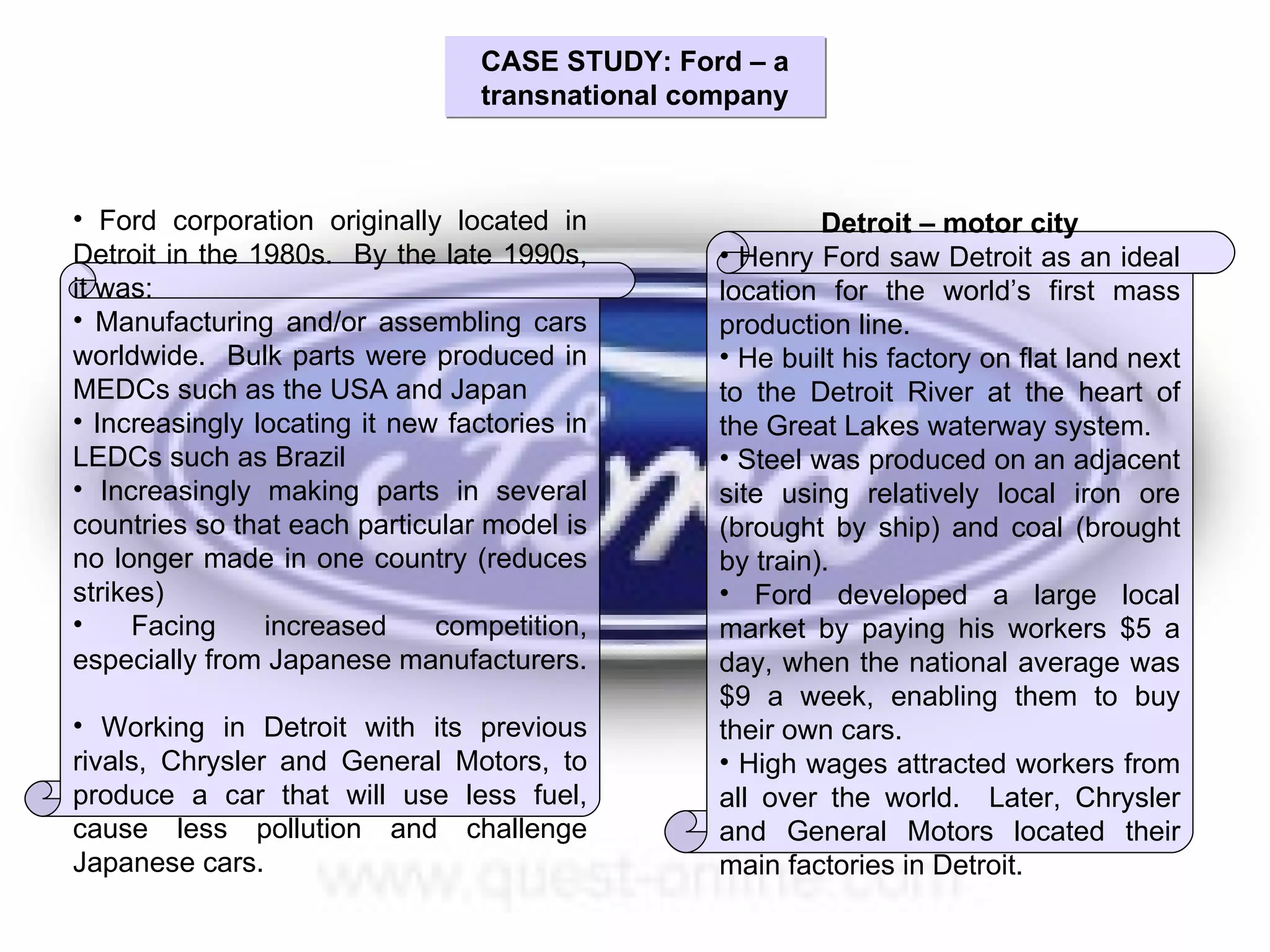 Revision Pack GCSE Geography