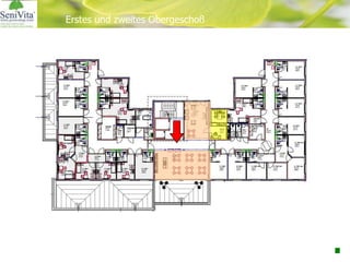 Erstes und zweites Obergeschoß
 