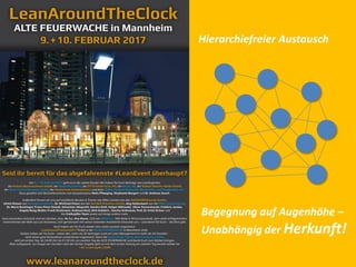 Hierarchiefreier Austausch
Begegnung auf Augenhöhe –
Unabhängig der Herkunft!
 