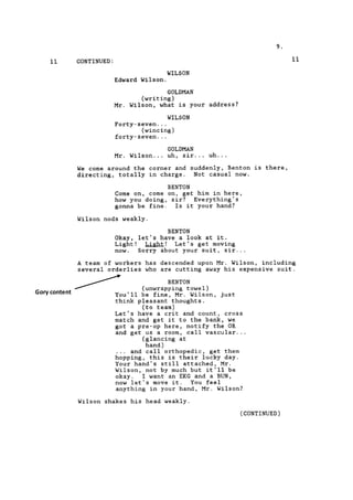 TV SCRIPT: ER | DOCX