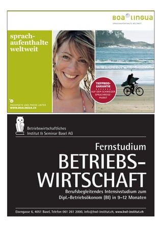 ERFOLG            Mehrwertpartnerprogramm Sparcard                                Ausgabe 3       April 2011          35



Action, Erholung oder Beides
Hier erlebt man Wasserspass total. Das Alpa-
mare in Pfäffikon ist an 365 Tagen geöffnet.
Wer den coolen Adrenalin-Kick sucht, saust
durch die 10 Röhren auf 1500 Meter Länge.
Das Wellenbad ist der Renner für Jung und
Alt und im Rio Mare lässt man sich von der
Strömung treiben. Erholung und Entspan-
nung findet man in der 36°C warmen Jod-
Sole-Therme oder bei einer unseren vielsei-
tigen Massagen und Behandlungen.

Täglich offen
Montag – Donnerstag: 10.00 – 22.00 Uhr
Freitag + Samstag:   10.00 – 23.00 Uhr
Sonntag:             10.00 – 21.00 Uhr

Informationen
Alpamare
Gwattstrasse 12
8808 Pfäffikon
Tel. 055 415 15 15
Fax. 055 415 15 10
alpamare@alpamare.ch, www.alpamare.ch

Gegen Vorweisung Ihrer Sparcard an der Alpamare Eingangskasse erhalten Sie und 3 weitere Begleitpersonen 15% Rabatt auf die
regulären Eintrittspreise. Nicht kumulierbar mit anderen Vergünstigungen.

Anzeigen
 