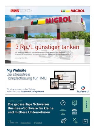 Erfolgreich werben und gesehen werden!
Telefon 041 348 03 30
 