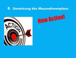 8. Umsetzung des Massnahmenplans
 