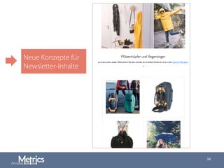 Neue Konzepte für
Newsletter-Inhalte
34
 