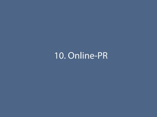 10. Online-PR
 