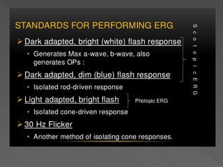ERG electroretinogram principle,methods,measurement parameters,diseases ...