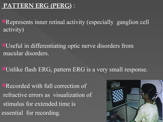 Pattern Erg Rgc ERG electroretinogram principle,methods,measurement parameters,diseases ...