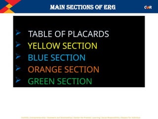 ERG 2020 INTRODUCTION it's important document when first responder ...
