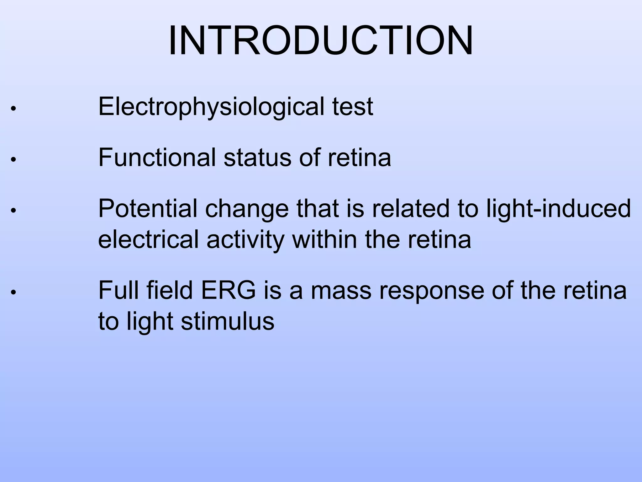 Electrophysiology (ERG and EOG) Simplified........ | PPTX