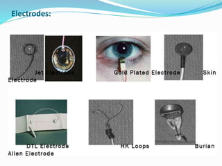 Electrodes:
 