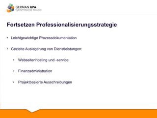 Transparenz weiter erhöhen: