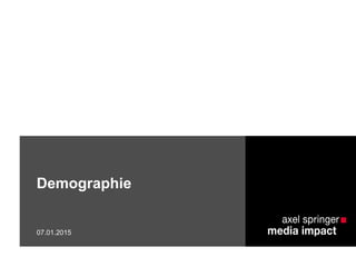 Demographie
07.01.2015
 