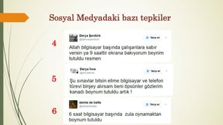 Sosyal Medyadaki bazı tepkiler
4
5
6
 
