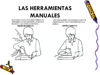 LAS HERRAMIENTAS MANUALES 