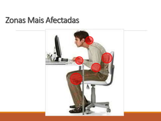 Zonas Mais Afectadas
 