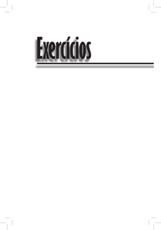 Exercícios
 