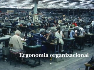 Ergonomia organizacional 