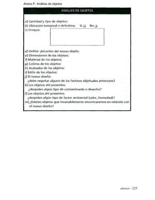 Anexo P. Análisis de objetos
anexos - 225
 